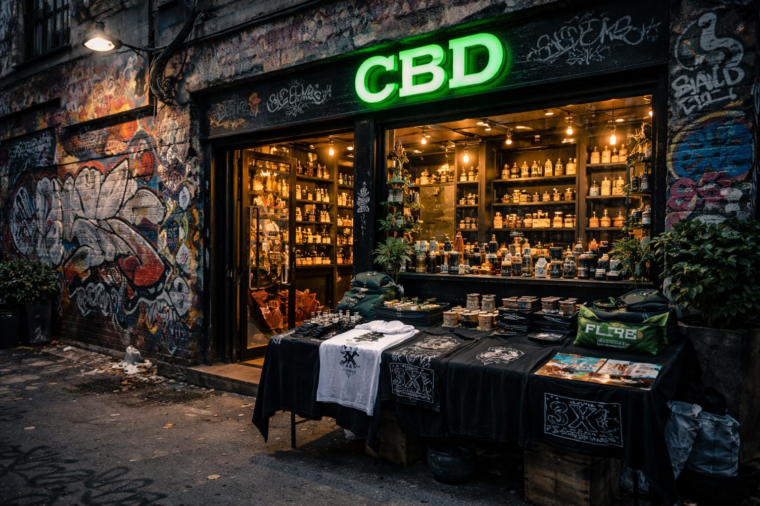Boutique 3x Filtré la nuit